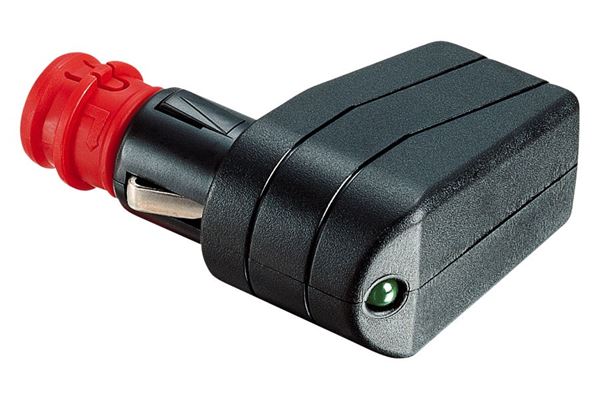 Vinkelstik med sikring 7,5 A