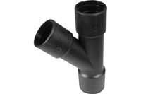 Y-stykke til afløbsrør, Ø 28 mm