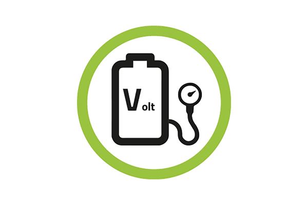 E-Volt til overvågning af batteriniveau i campingvognen