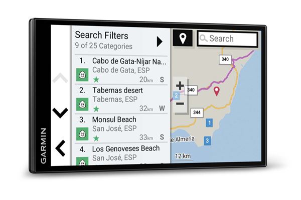Garmin CamperVan navigation