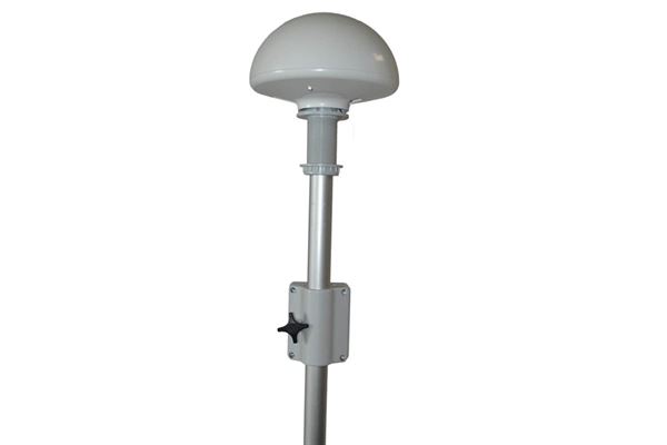 DAB+/TV/internet antenne med 110 cm mast til campingvogn