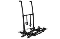 Thule Excellent Black Edition sort lakeret cykelstativ til montering bagpå campingvognen